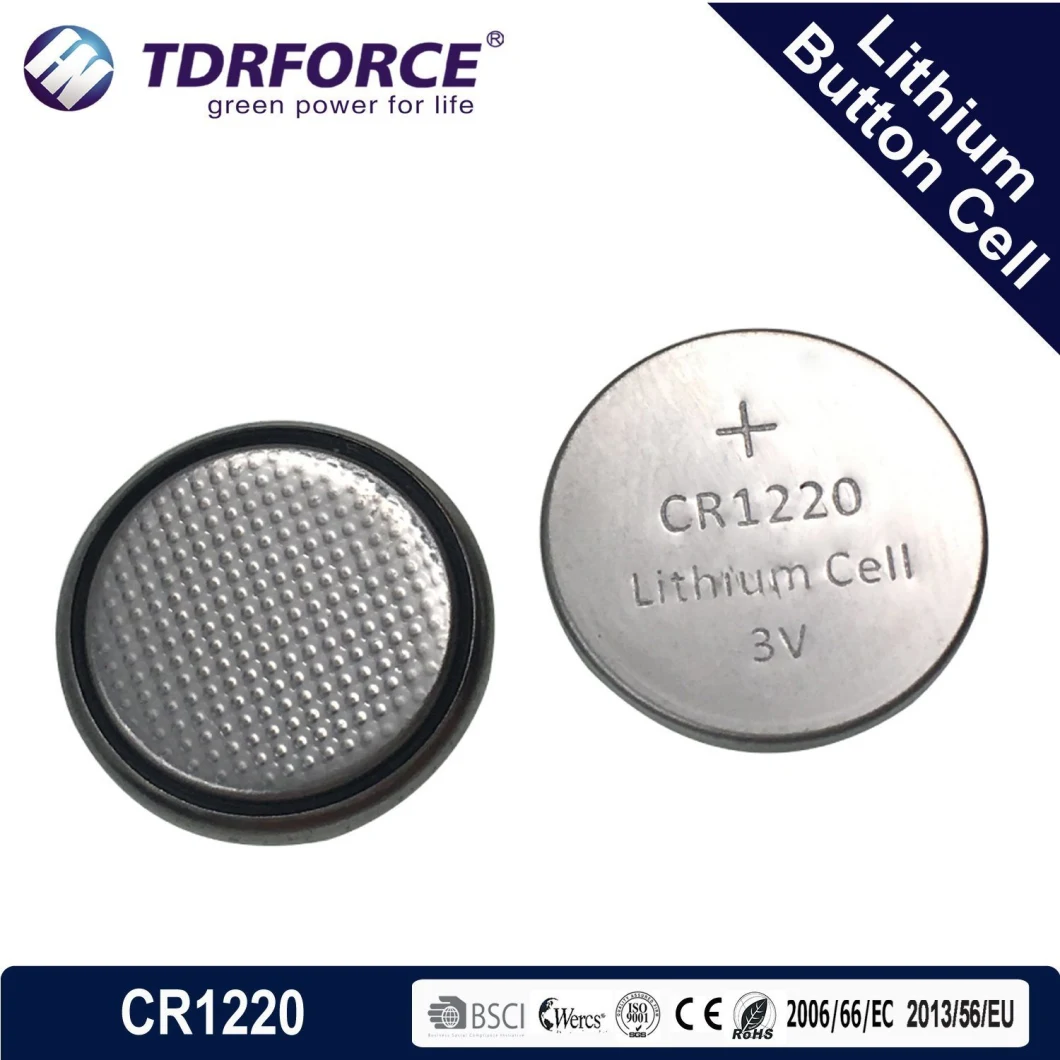 High Power Cr1616 3V Mercury & Cadmium Free China Factory Sale Lithium Button Battery in Bulk
