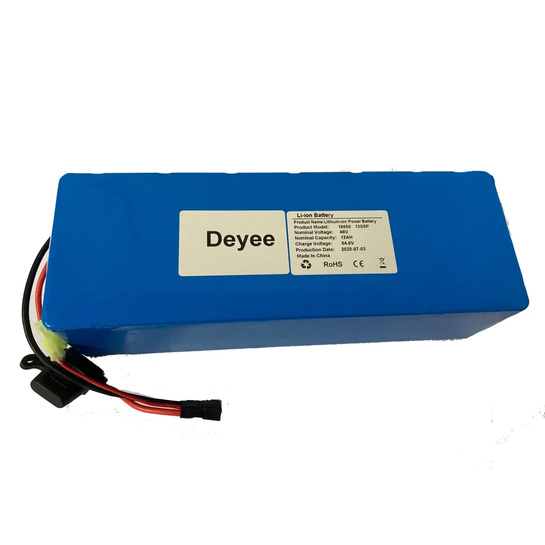 Hot Sale 18650 Lithium Battery Pack 48V 12ah Lithium Ion Battery Li Ion Battery for Electronic