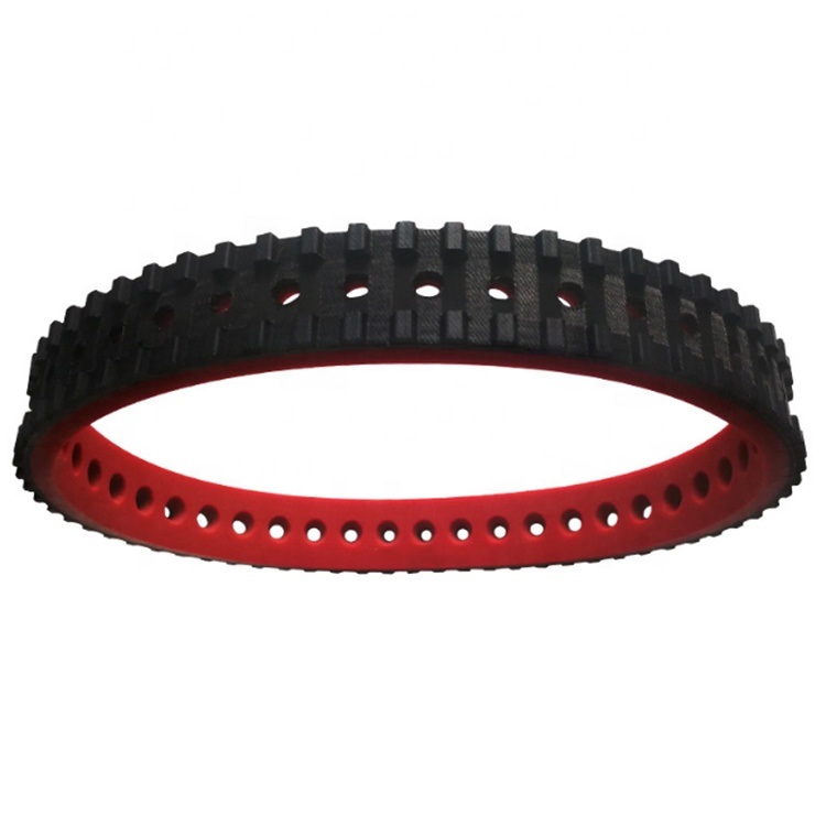 High Temperature-Resistance Rubber Covering Timing Belt for Packing Machine and Pull Film Machine