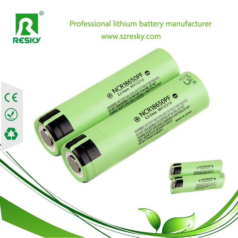 10A 2900mAh 3.7V Lithium Ion Battery with NCR18650PF Cell
