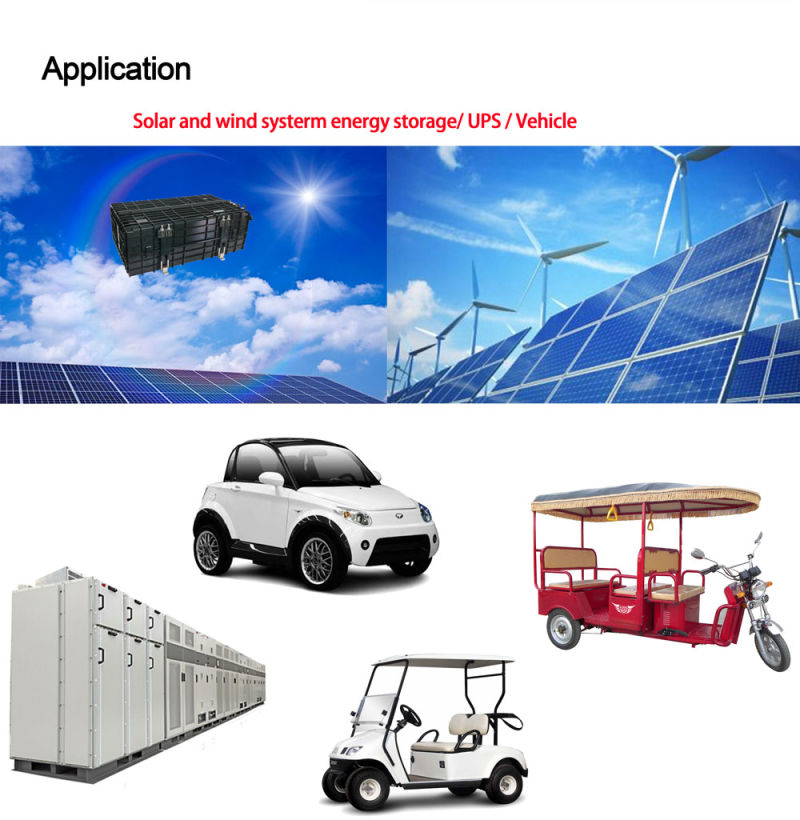 Energy Storage and Vehicle Battery 12.8V 120ah LiFePO4 Battery High Power