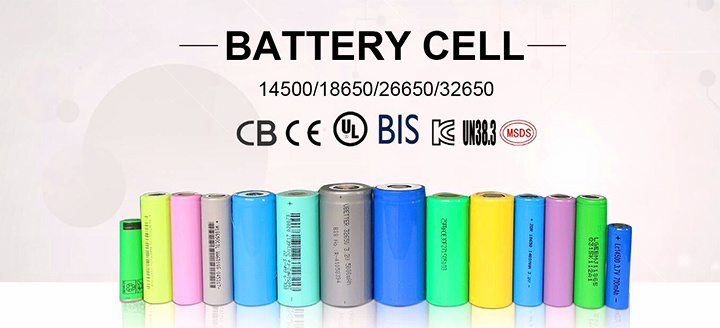 Chargeable 18650 3.7V 2200mAh Lithium Battery Cell for Devices