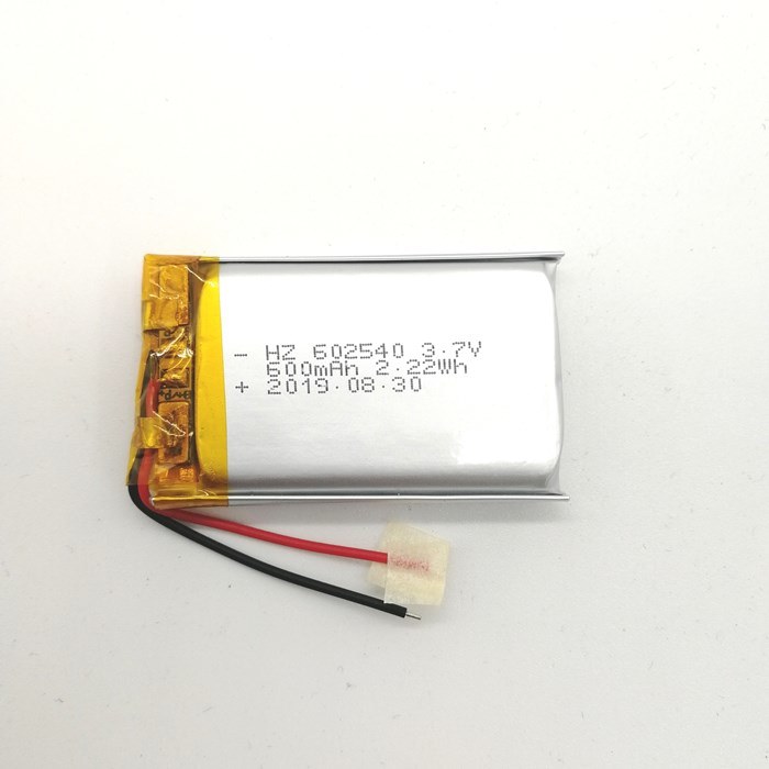 Kc High Quality 602540 3.7V Battery 600mAh Rechargeable Lithium Ion Polymer Battery