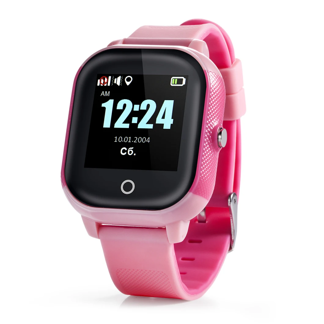 Wonlex Two Way Communication Anti Lost Sos Button Kiko Wrist Watch GPS Tracking Device