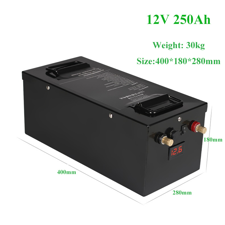 LiFePO4 Battery and Ncm Battery 12V 250ah Lithium Ion Battery