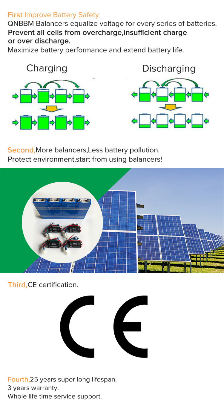 Qnbbm 5s 15V Lithium Battery Equalizer Supplier Battery Voltage Equalization Charging