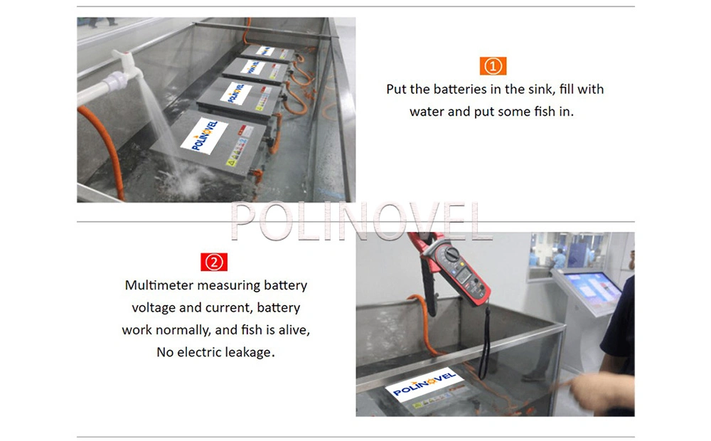 Polinovel 12V 120ah Marine Car Audio 48V 20ah 100AMP Hour Lithium Ion Deep Cycle Battery Factory