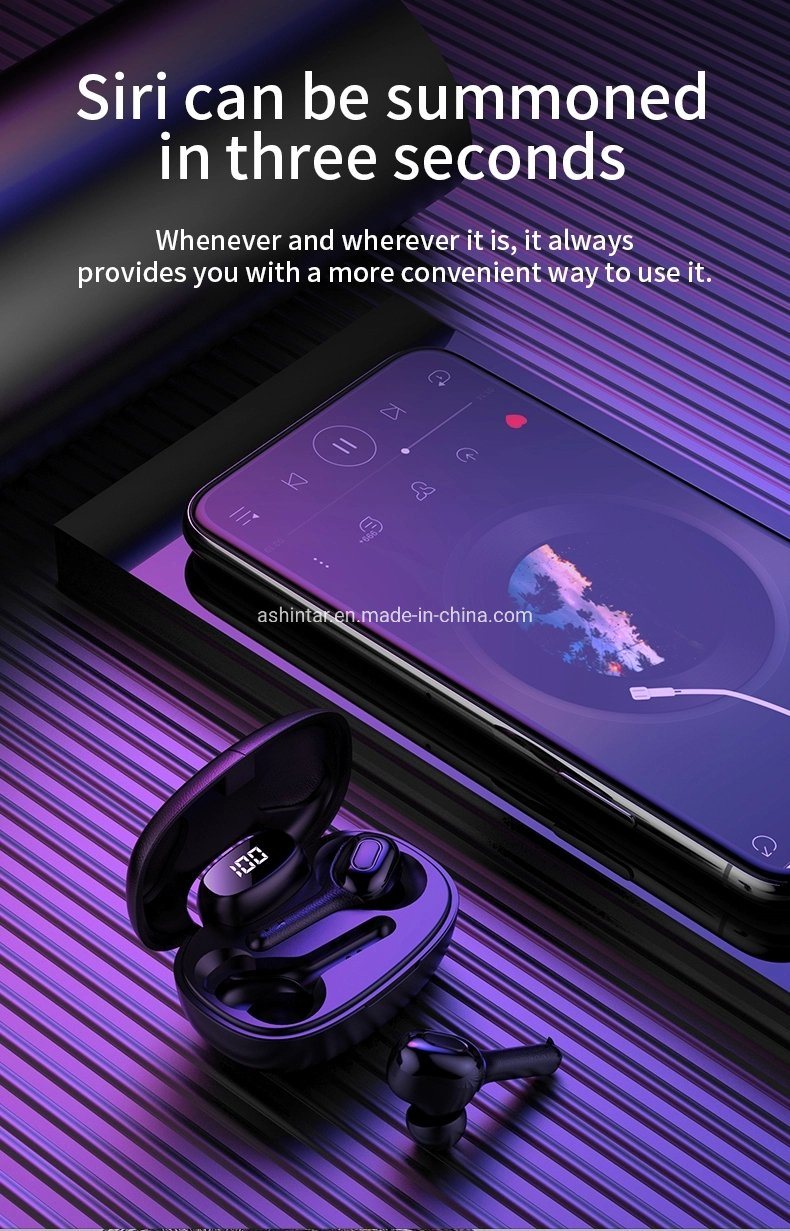Tws Bluetooths Earbuds Wireless Earphones True Stereo Sport Headphone