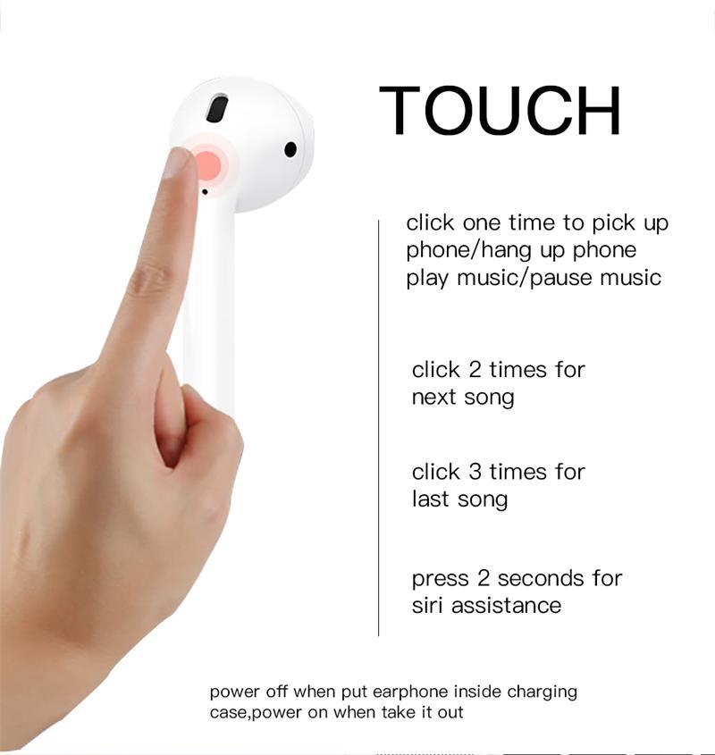 I10 Tws Earphone Mini Headset Earbuds for Android