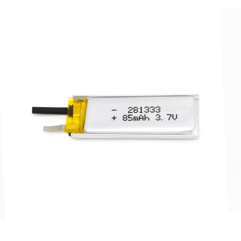 3.7V 85mAh 281333 3.7V Flexible Lithium Polymer Ion Li Po Battery Cells