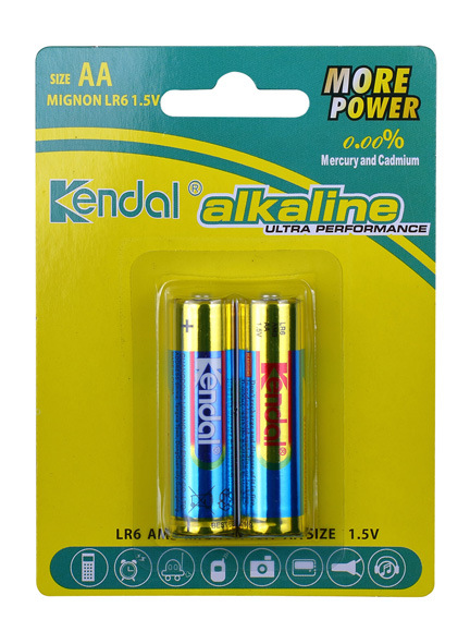 China Battery 1.5V Alkaline Batteries AA Battery Primary Battery Lr6 Am4