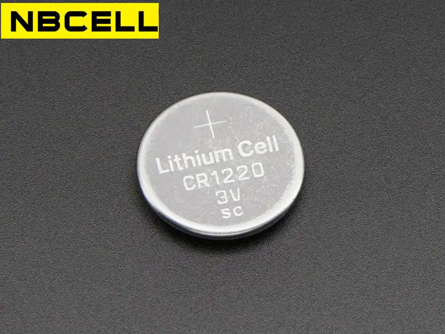 3V Cr1220 Lithium Button Cell Battery Lithium Coin Cell Battery