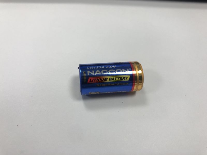 Factory Price Li/Mno2 Battery 3.0V 1500mAh Cr17345/Cr123A Battery with Tabs