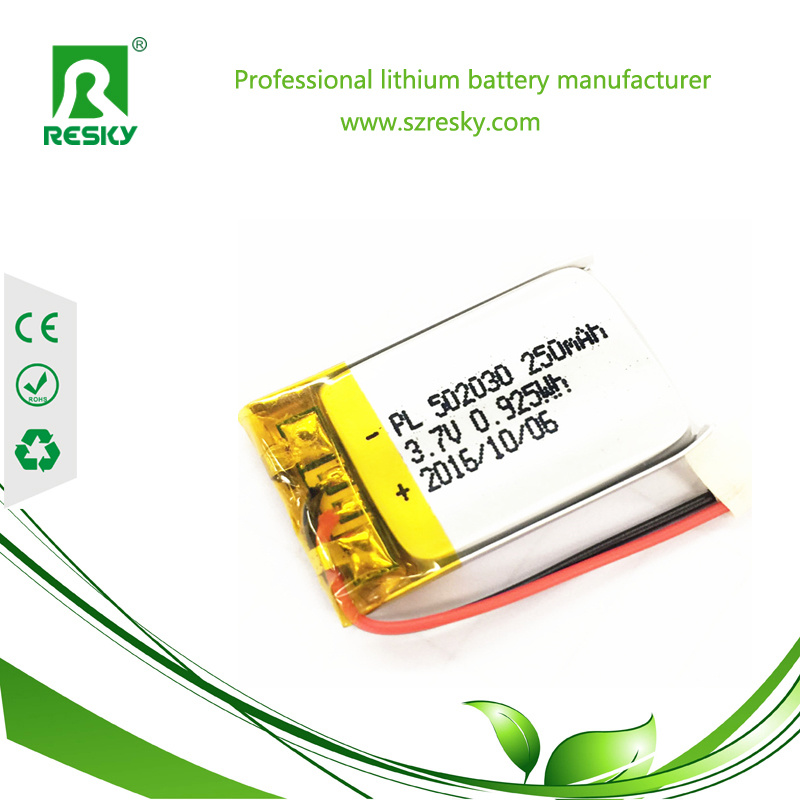 Rechargeable 401230 Lipo Battery 3.7V 100mAh for Bluetooth Headset