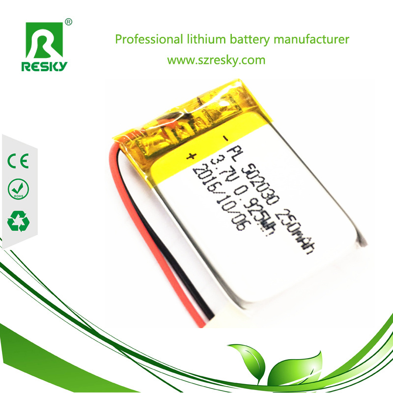 Rechargeable 401230 Lipo Battery 3.7V 100mAh for Bluetooth Headset
