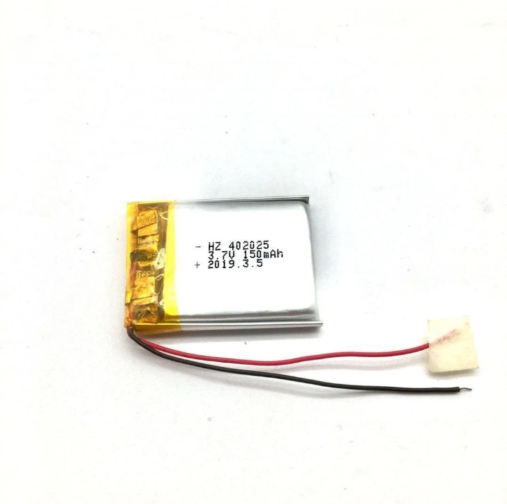 Best Selling Rechargeable Lithium Battery 402025 3.7V 150mAh Li-Polymer Battery