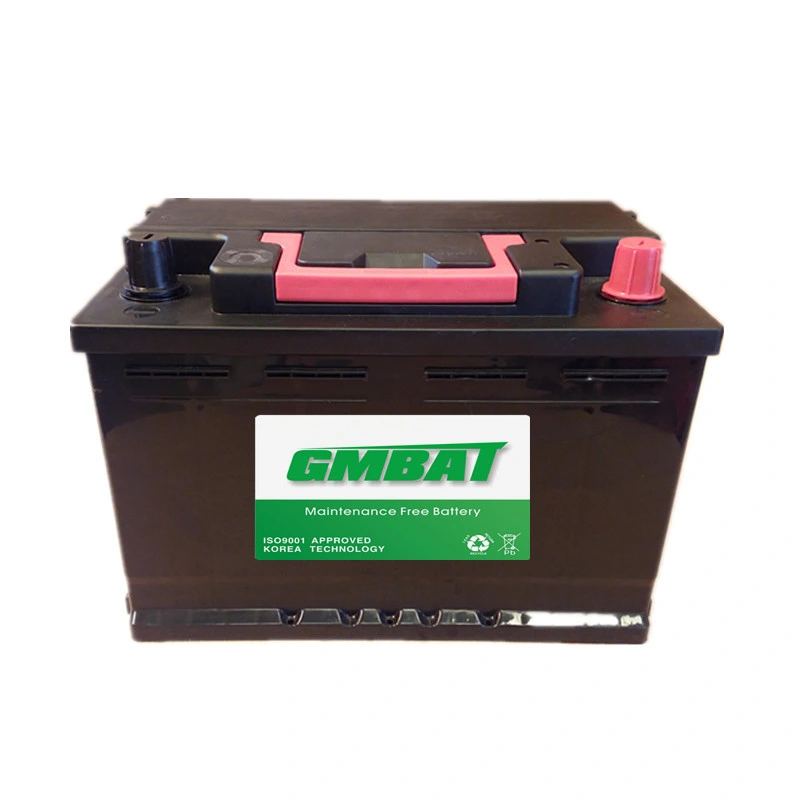Best Quality Auto Batteries with Maintenance Free Feature 12V 72ah
