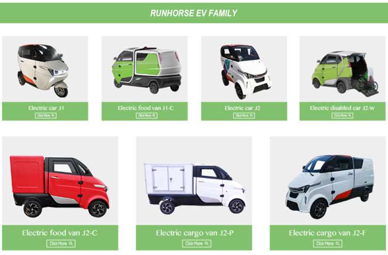 EEC L7e Lithium-Ion Battery Electric Cars for Courier Companies