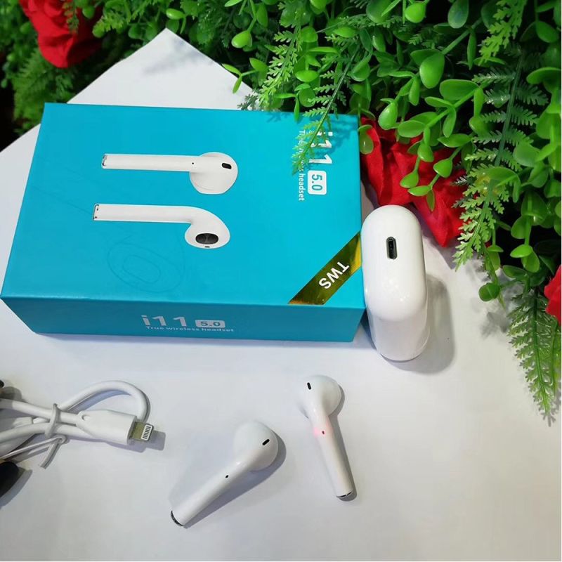 Tws Wireless Earbud Wireless Earbuds Touch Bluetooth Headphones Double V5.0