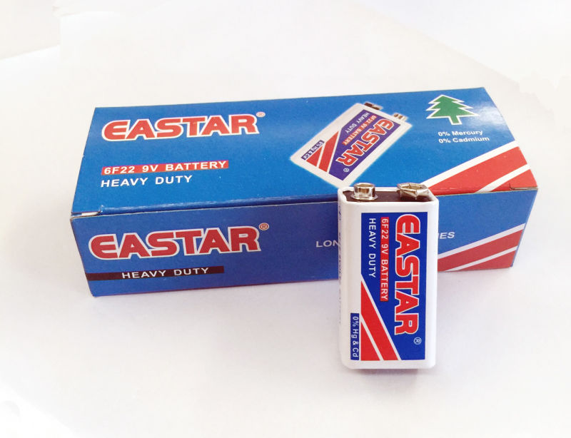 6f22 9V Battery Eastar Carbon Batteries Popular in India