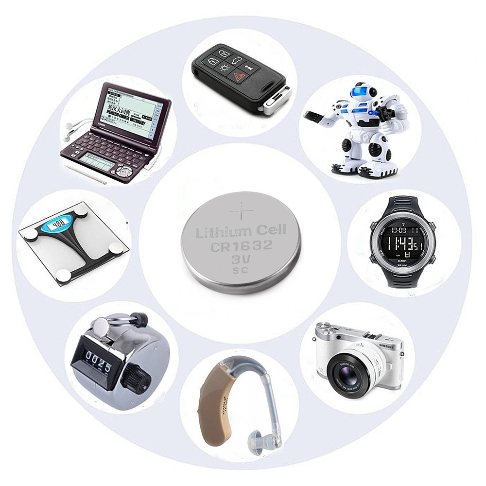 Battery Holder Cr1632 Button Lithium Battery Button Cell Cr1632 Lithium Battery Watch Battery