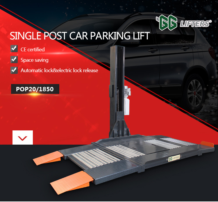 car stack parking system/one post car lift