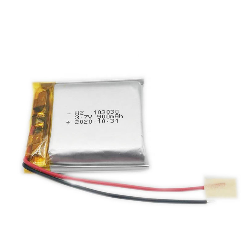 Lithium Battery Cell Rechargeable 103030 3.7V 900mAh Li Ion Polymer Batteries