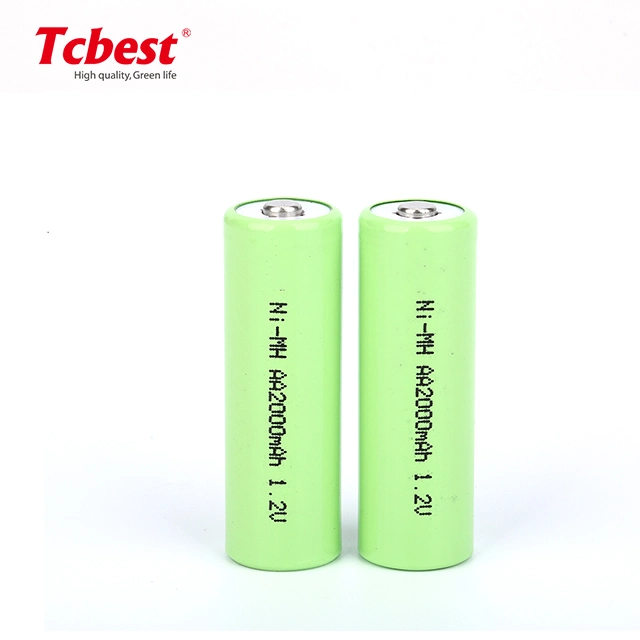 Best Price NiMH Battery 1.2V 2000mAh Low Self-Discharge Ni-MH Rechargeable AA Batteries