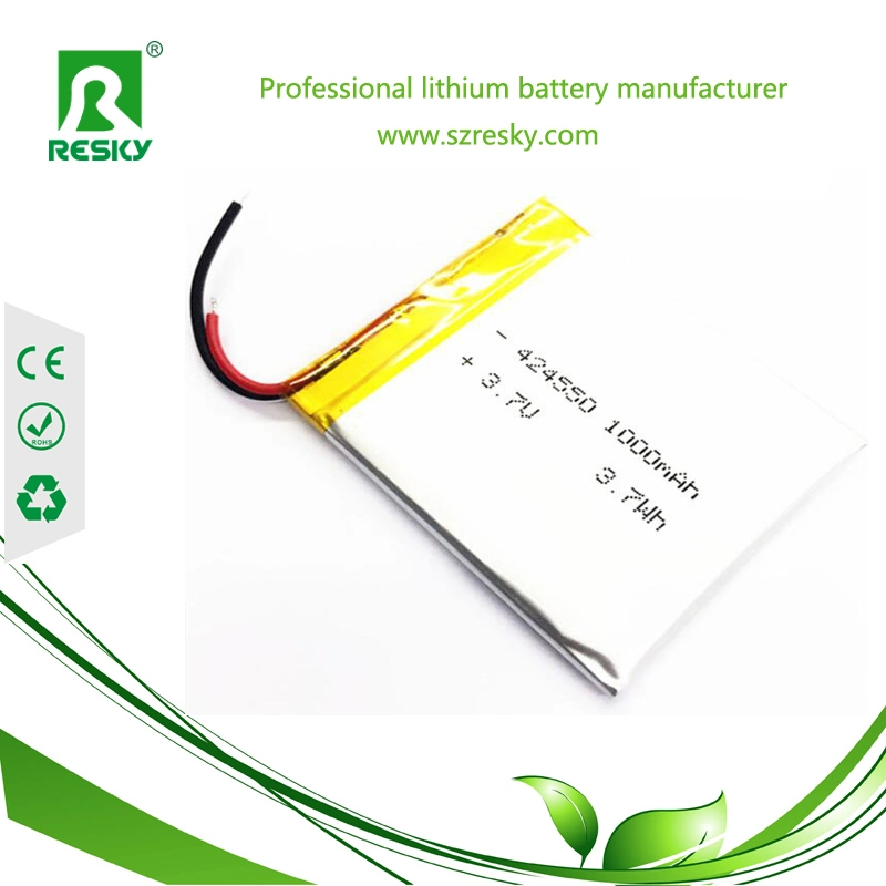 Smallest Bluetooth Headset Battery with 3.7V 50mAh 401120