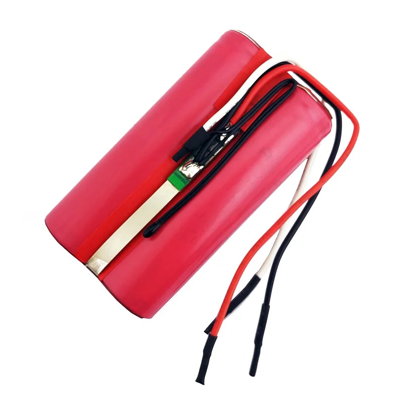 1s2p 3.6V 3.7V 18650 5200mAh Rechargeable Lithium Ion Battery Pack with PCM and Connector