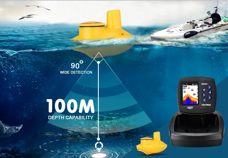 This Year New Version Announced Cr2032 Battery Fishing Sonar