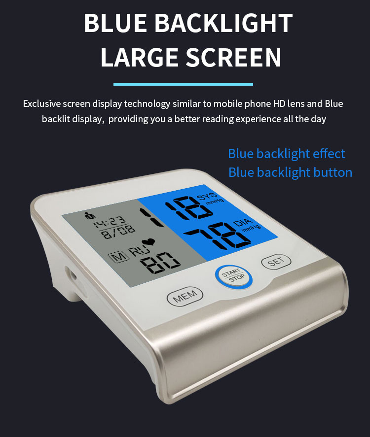 80qh Blood Pressure Monitor Welcome OEM Sphygmomanometer Blood Pressure Monitor