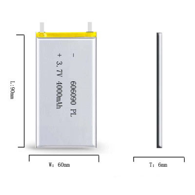 3.7V 4000mAh Lipo Battery Lithium Polymer Battery Cell 606090