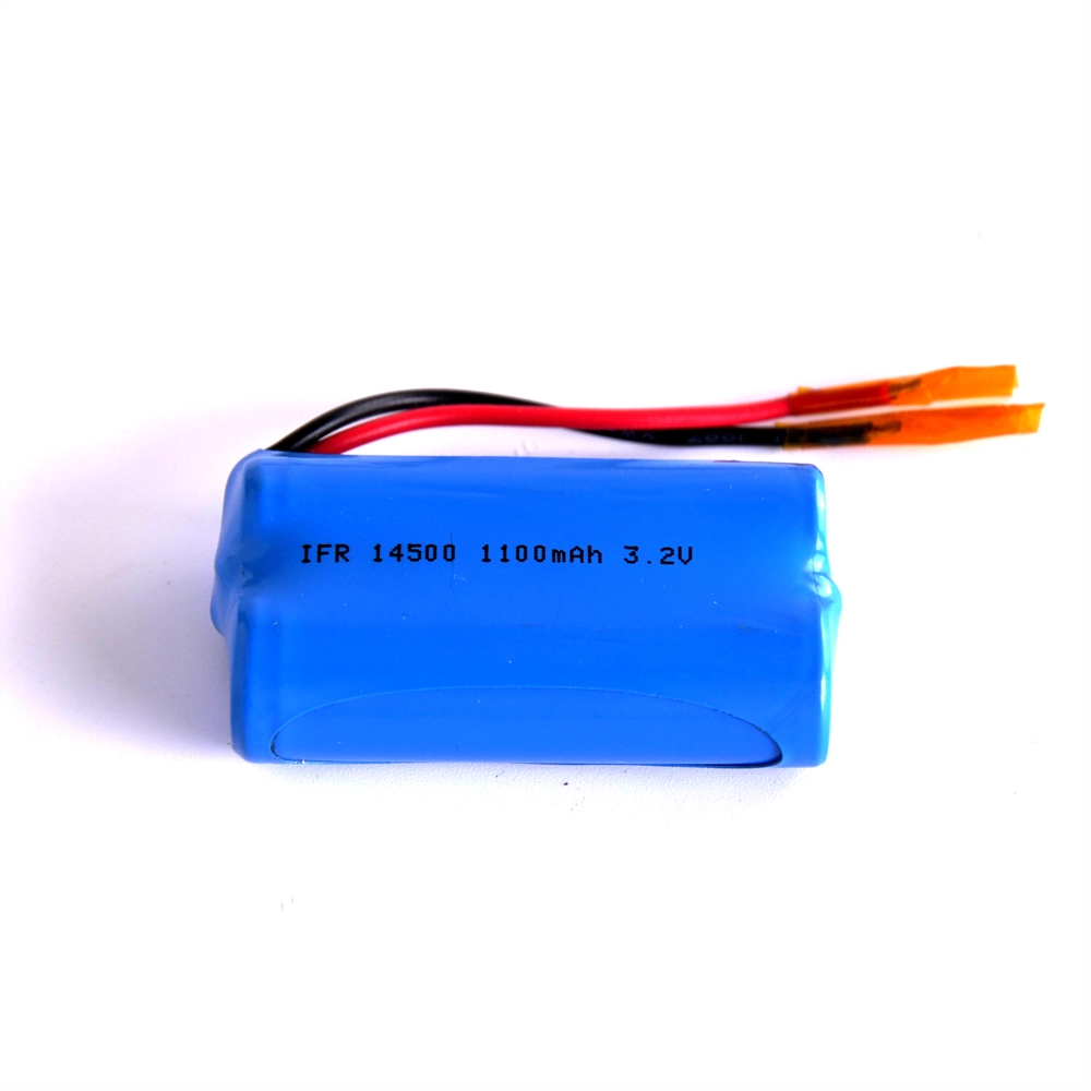 Lithium Ion AA 550mAh 3.2V Custom LiFePO4 Li-ion Battery Pack