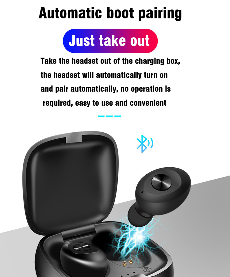 Best Sale Tws Wireless Earbuds Bluetooth Headset Earphone for Sport