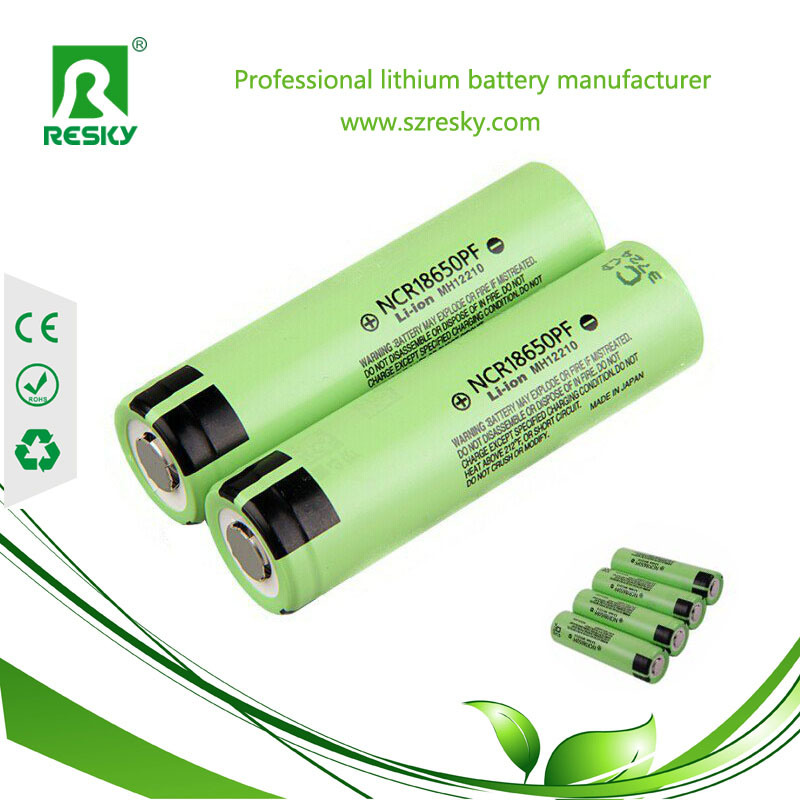 10A 2900mAh 3.7V Lithium Ion Battery with NCR18650PF Cell