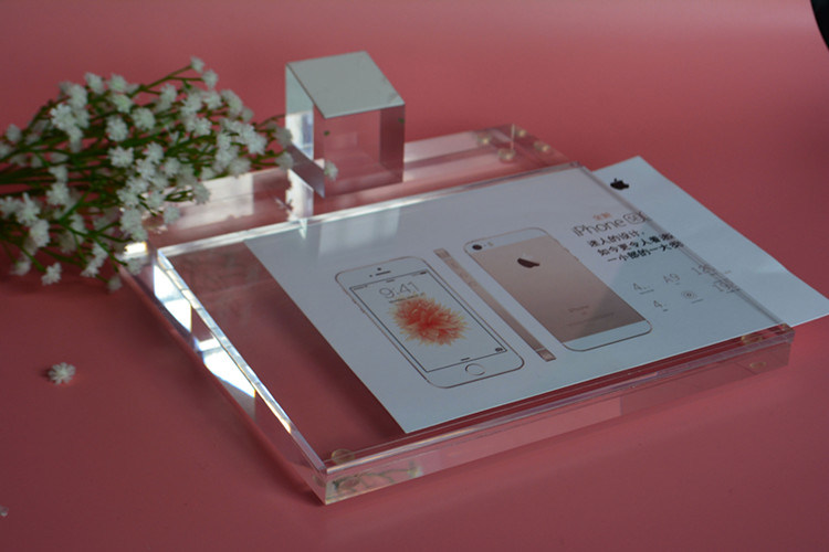 Anti - Theft Mobile Phone Display Acrylic Stand