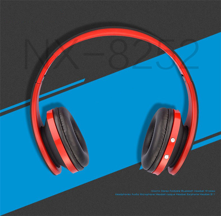 Noise Cancelling Wireless Stereo Sports Bluetooth Headphone Headset