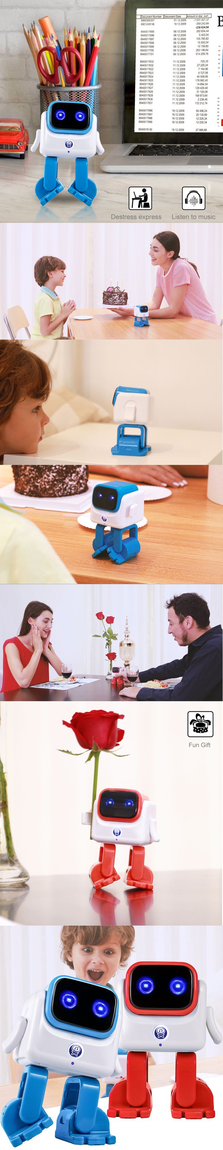 2020 Promotion Best Gift Speaker Bluetooth Dancing Robot Speaker