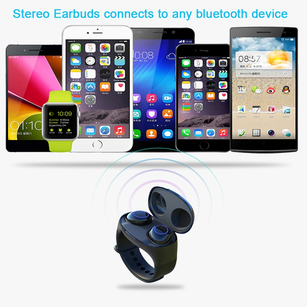 Tws 5.0 Wireless Stereo Earbuds for Mobile Phones Acceessories Wireless Earbuds Bluetooth Earphone Wireless Case