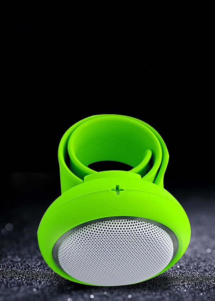 3 in 1 Silicone Wireless Mini Bluetooth Speaker Bracelets Bike Speaker Bag Speaker
