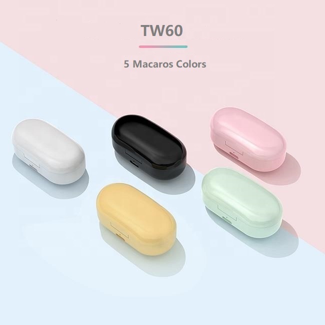 Tw60 Wireless Bluetooth Headset Headphone Earphones for Sport