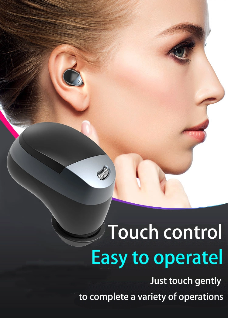 Stereo Music Handsfree Earphone Tws 5.0 Bone Conduction Noice Canceling Bluetooth Headphone