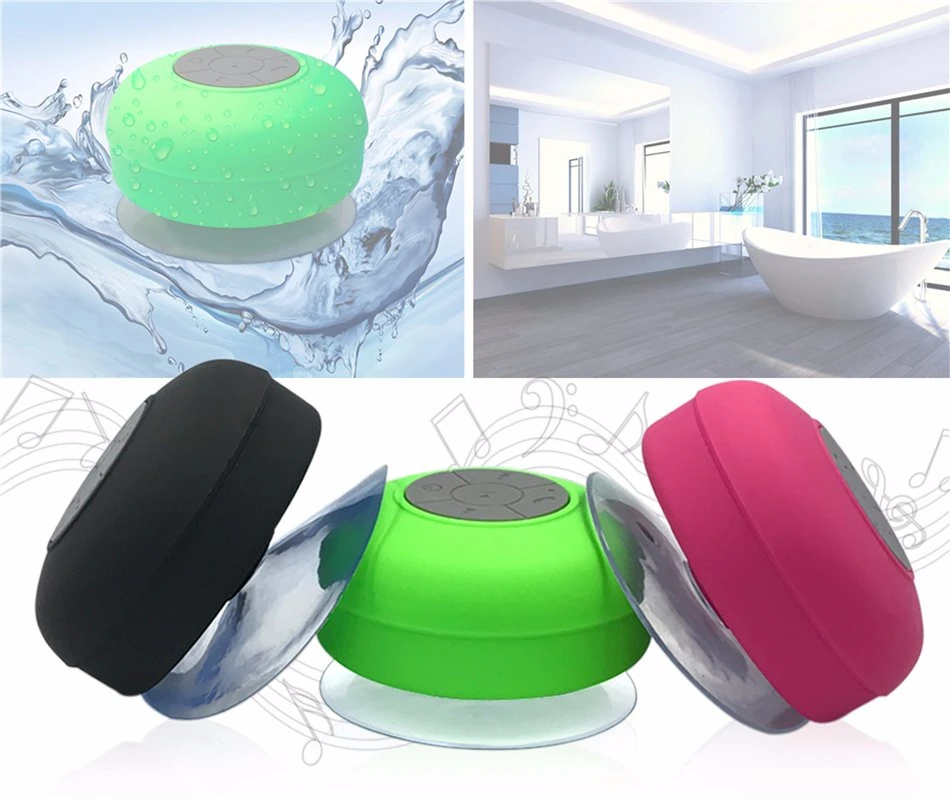 Portable Wireless Bluetooth Speakers Waterproof Shower Speaker Receiver