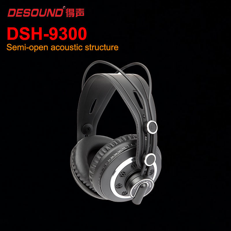 Wired Music Headphone with Automatically Adjusted Headband, Wear More Comfotable