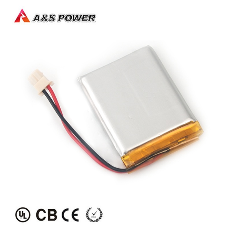 UL1642 Lithium Polymer Battery 3.7V with 950mAh for Bluetooth Headset (553444)