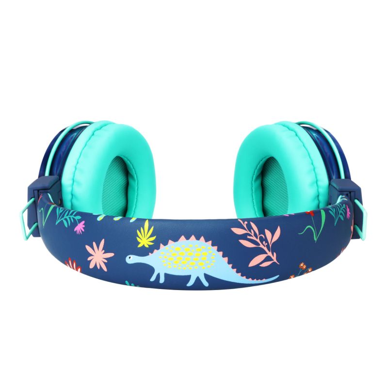 Global Crown High Quality Stereo Bass Foldable Portable Kids Music Headphones with Microphone