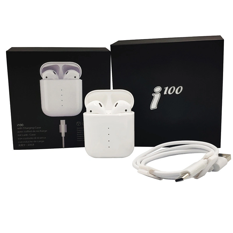 Sport Wireless Bluetooths Earphone I100 Tws 5.0 Double Auricular Stereo in-Ear Headphones Earbuds