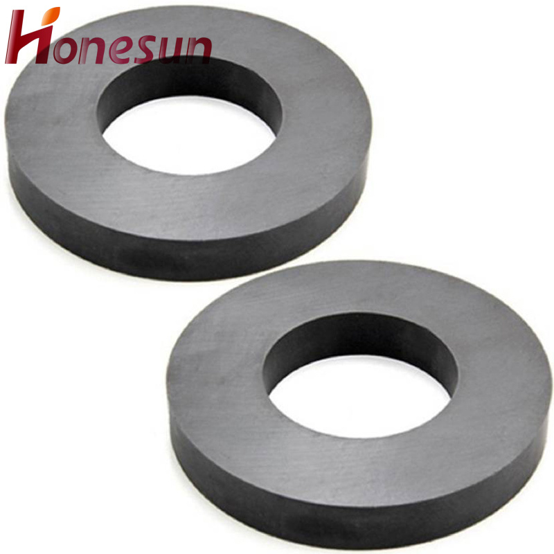 High Quality Strong Customized Ring Ferrite Loud Speaker Magnet