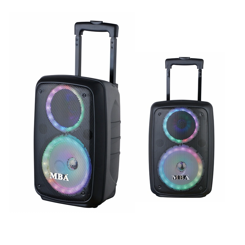 New Professional Music Wireless Home Theater Karaoke Party Portable Bluetooth Party PRO Audio Active Trolley Speaker